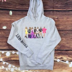 NEW Taylor Swift Eras Gray Hoodie